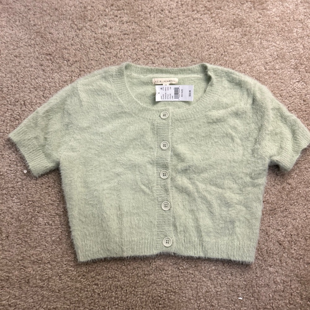 Pacsun fuzzy top